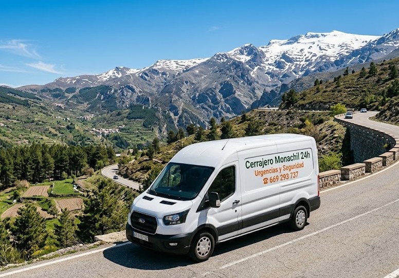 Furgoneta Cerrajero Monachil 24h